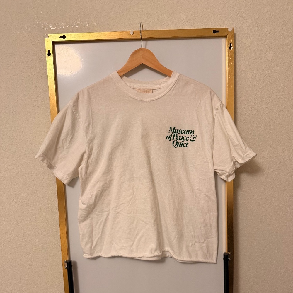 Museum of Peace & Quiet Cropped T-Shirt